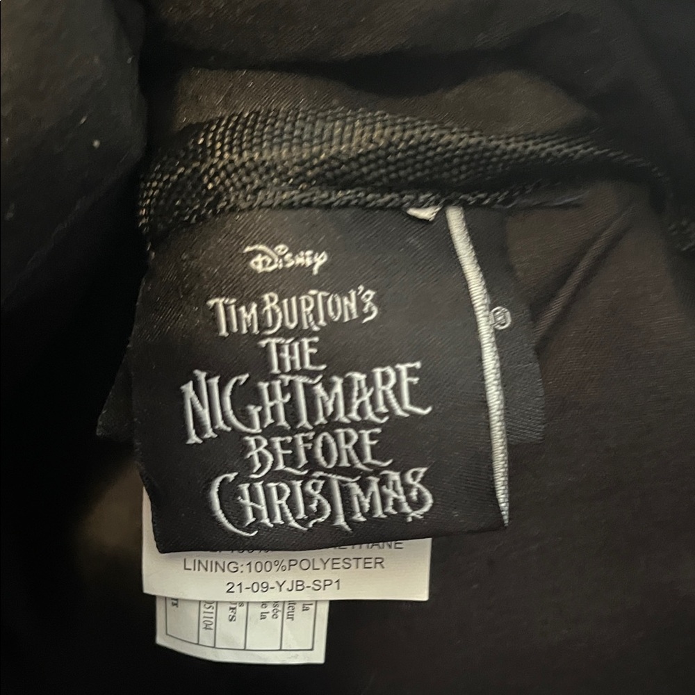 Disney Nightmare Before Christmas Black and Purple Mini Backpack - Jack & Sally - Picture 8 of 15